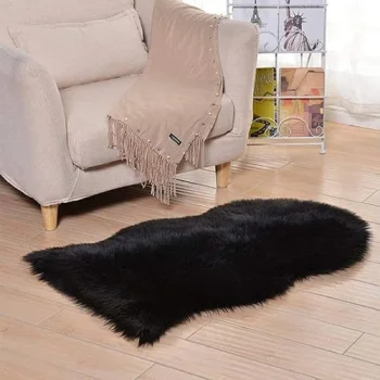 سجادة قطع فرو / Black